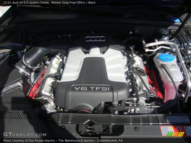 Meteor Gray Pearl Effect / Black 2010 Audi S4 3.0 quattro Sedan