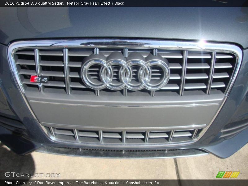 Meteor Gray Pearl Effect / Black 2010 Audi S4 3.0 quattro Sedan