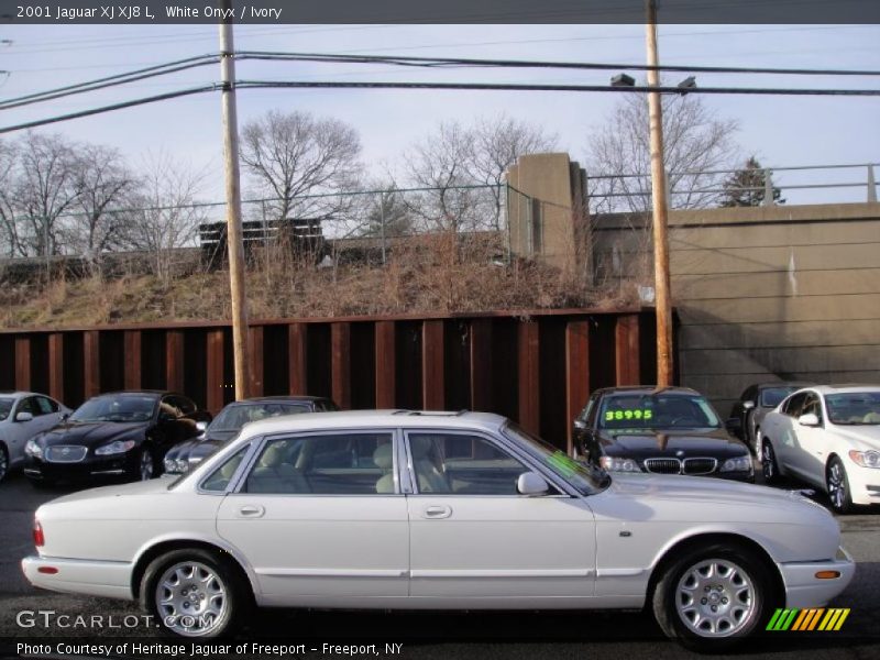 White Onyx / Ivory 2001 Jaguar XJ XJ8 L