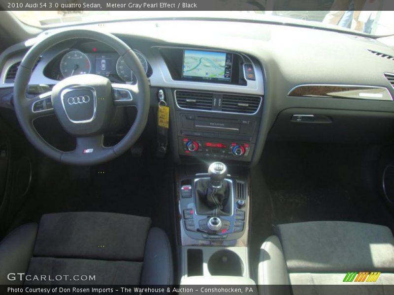 Meteor Gray Pearl Effect / Black 2010 Audi S4 3.0 quattro Sedan