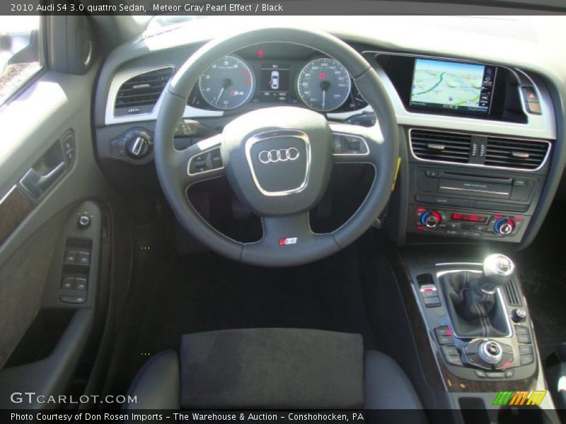 Meteor Gray Pearl Effect / Black 2010 Audi S4 3.0 quattro Sedan