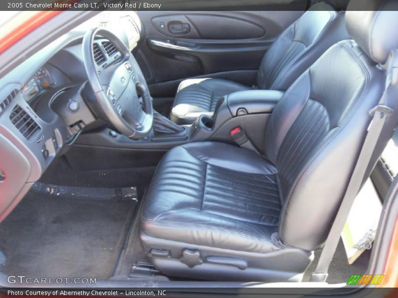 Victory Red / Ebony 2005 Chevrolet Monte Carlo LT