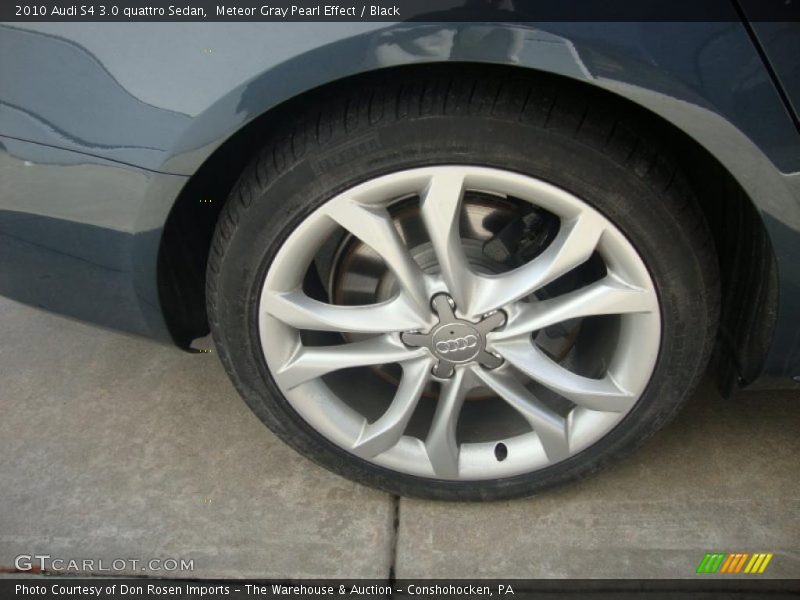 Meteor Gray Pearl Effect / Black 2010 Audi S4 3.0 quattro Sedan