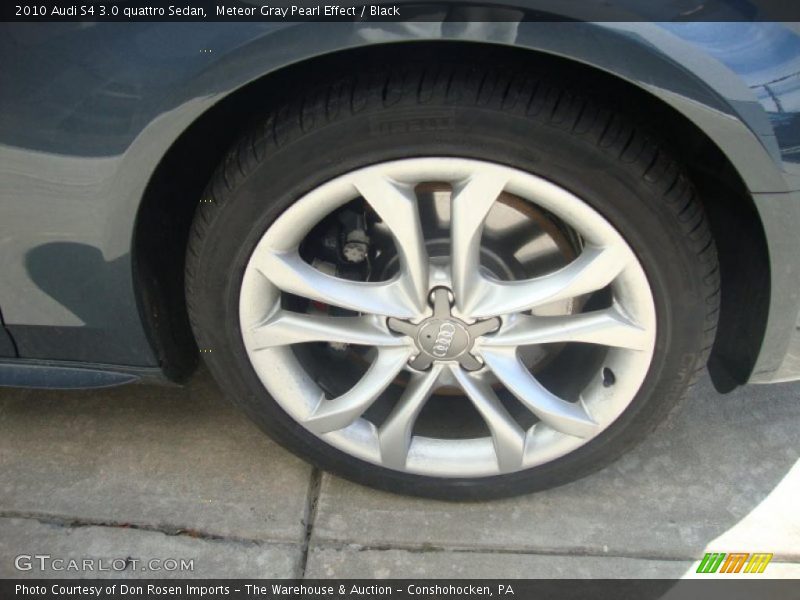 Meteor Gray Pearl Effect / Black 2010 Audi S4 3.0 quattro Sedan