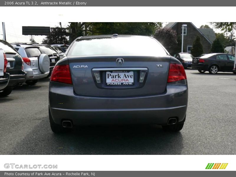 Anthracite Metallic / Ebony 2006 Acura TL 3.2
