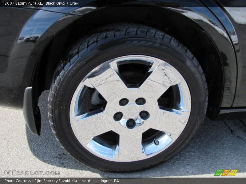 Black Onyx / Gray 2007 Saturn Aura XE
