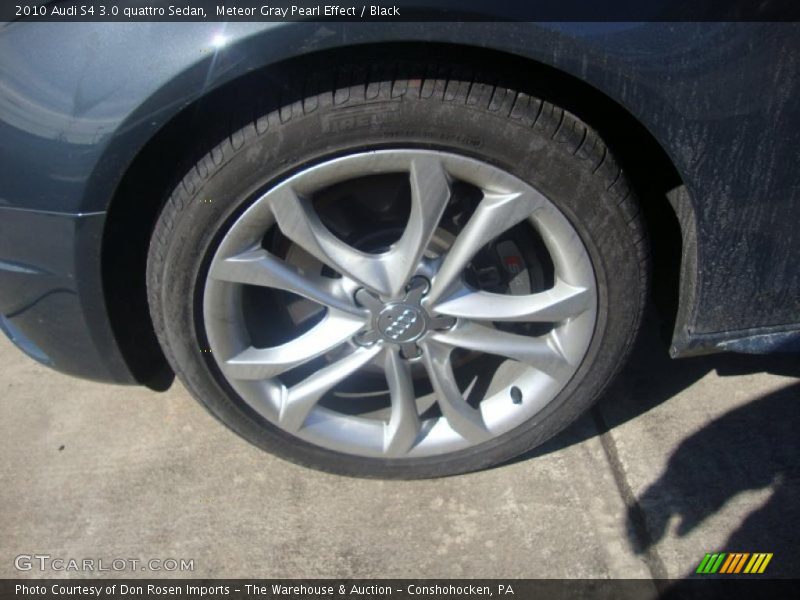 Meteor Gray Pearl Effect / Black 2010 Audi S4 3.0 quattro Sedan