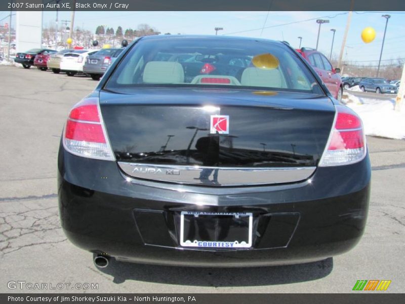 Black Onyx / Gray 2007 Saturn Aura XE