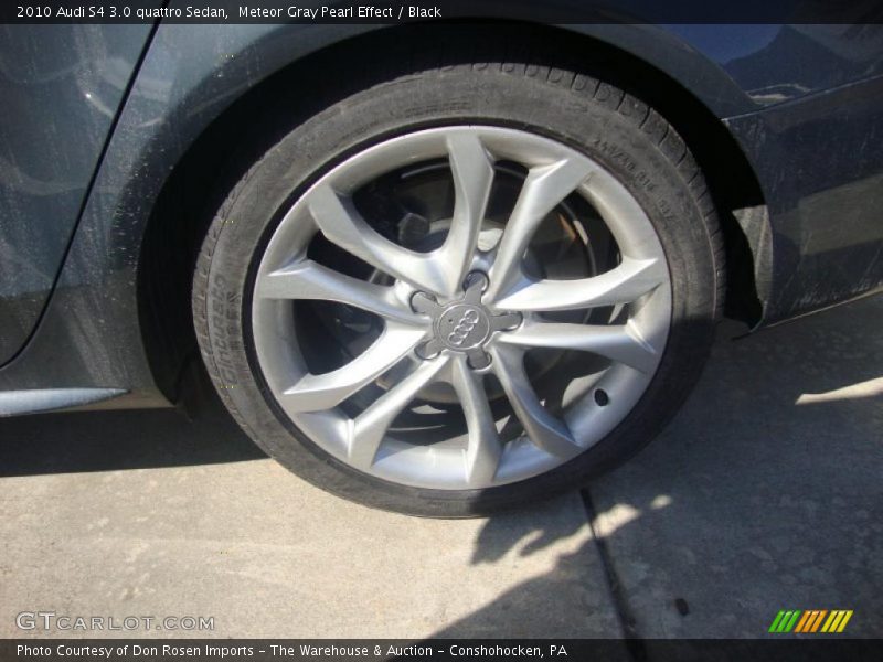 Meteor Gray Pearl Effect / Black 2010 Audi S4 3.0 quattro Sedan