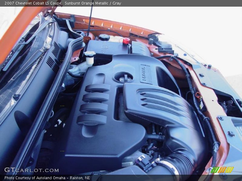Sunburst Orange Metallic / Gray 2007 Chevrolet Cobalt LS Coupe