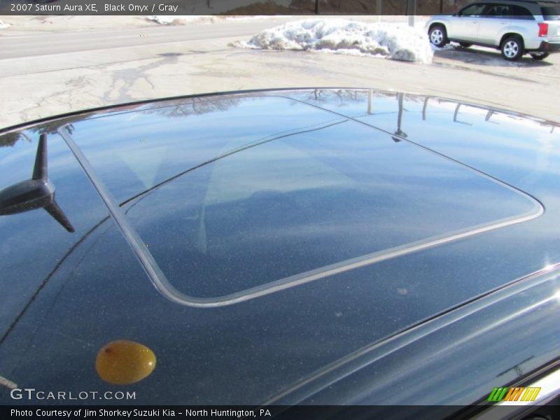 Black Onyx / Gray 2007 Saturn Aura XE