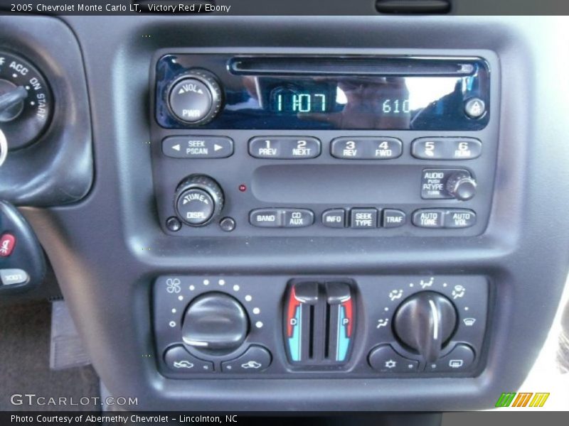 Victory Red / Ebony 2005 Chevrolet Monte Carlo LT