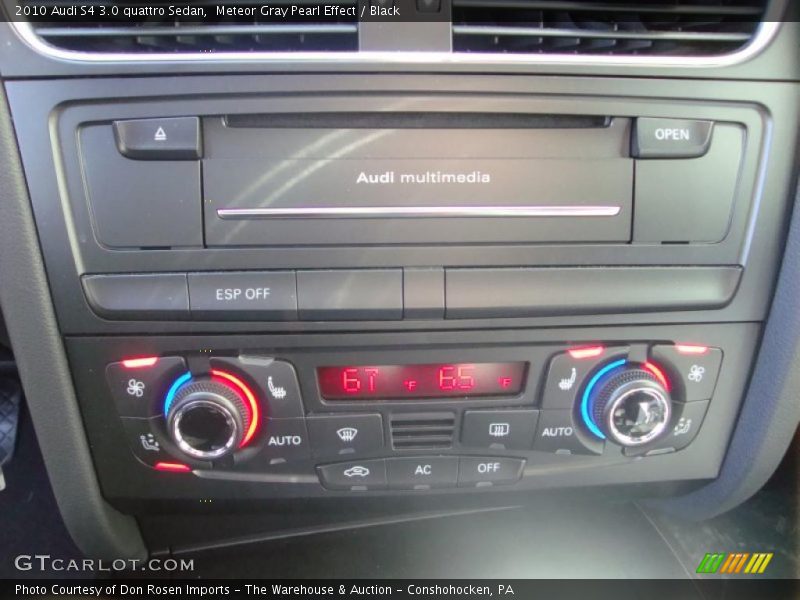 Meteor Gray Pearl Effect / Black 2010 Audi S4 3.0 quattro Sedan