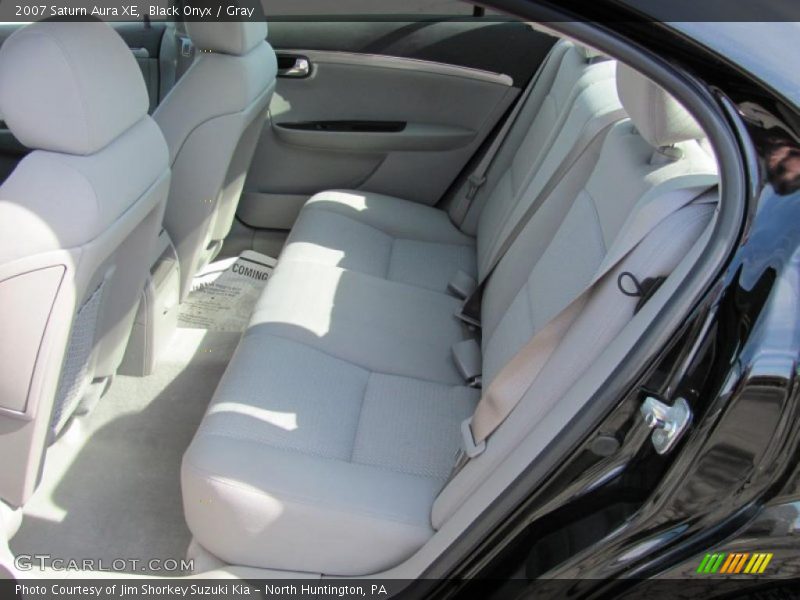 Black Onyx / Gray 2007 Saturn Aura XE