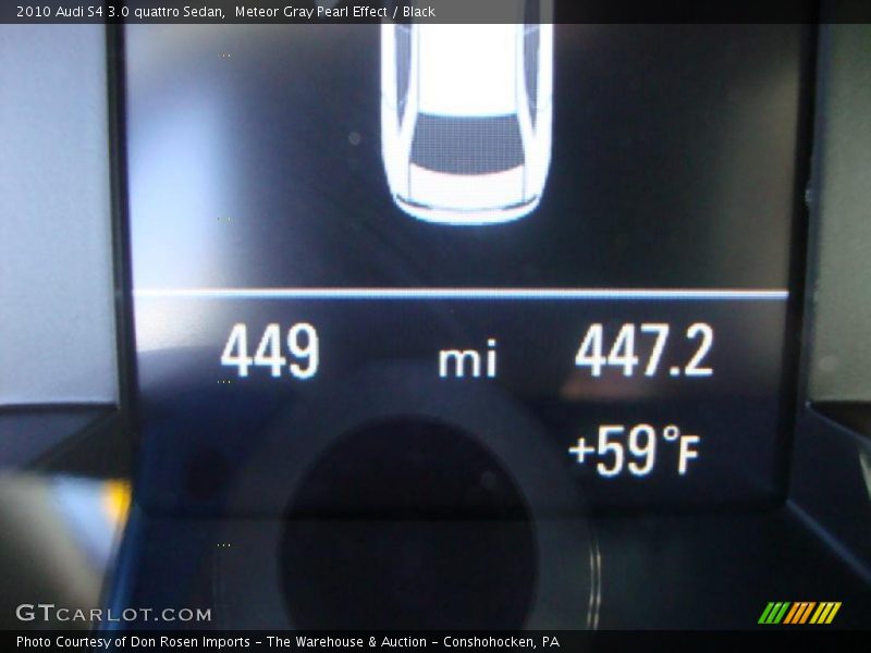 Meteor Gray Pearl Effect / Black 2010 Audi S4 3.0 quattro Sedan