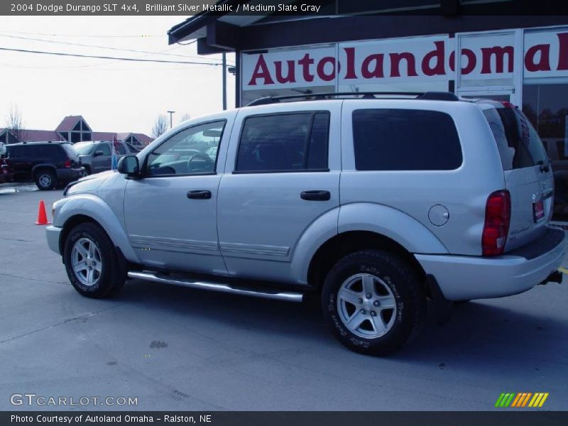 Brilliant Silver Metallic / Medium Slate Gray 2004 Dodge Durango SLT 4x4
