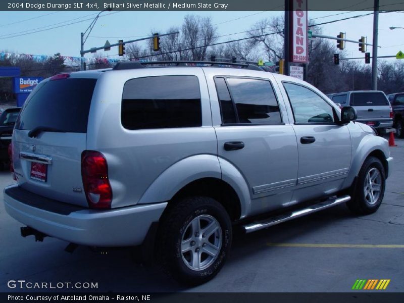 Brilliant Silver Metallic / Medium Slate Gray 2004 Dodge Durango SLT 4x4