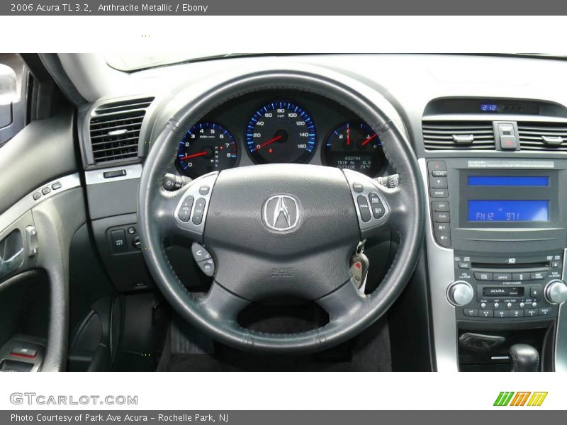 Anthracite Metallic / Ebony 2006 Acura TL 3.2