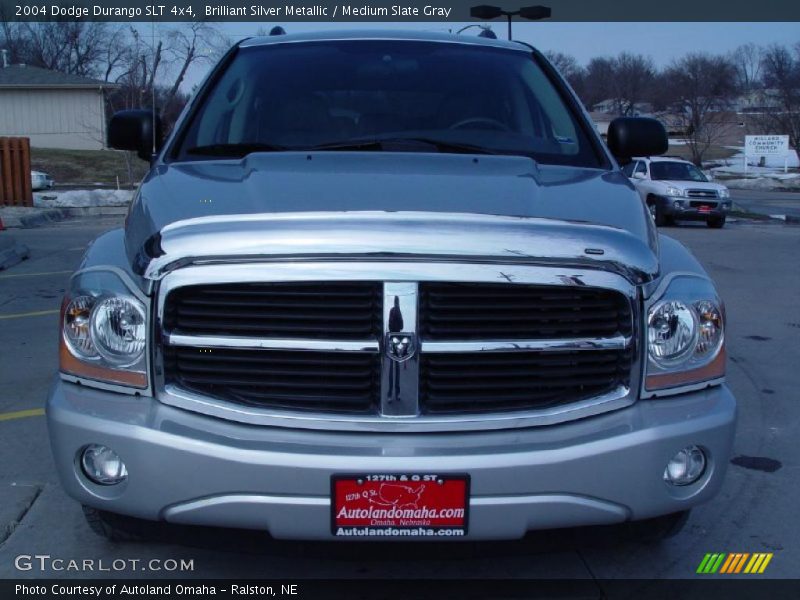 Brilliant Silver Metallic / Medium Slate Gray 2004 Dodge Durango SLT 4x4