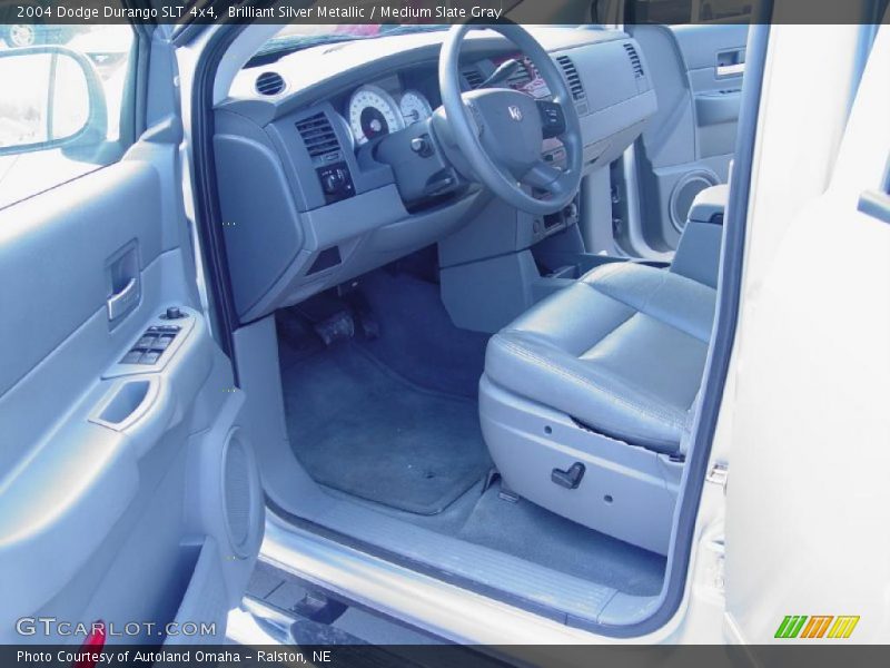 Brilliant Silver Metallic / Medium Slate Gray 2004 Dodge Durango SLT 4x4