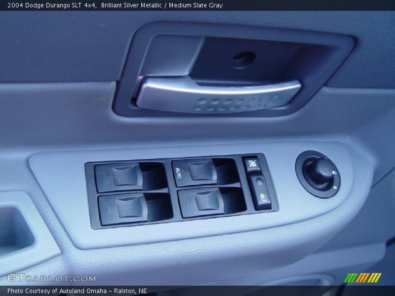 Brilliant Silver Metallic / Medium Slate Gray 2004 Dodge Durango SLT 4x4