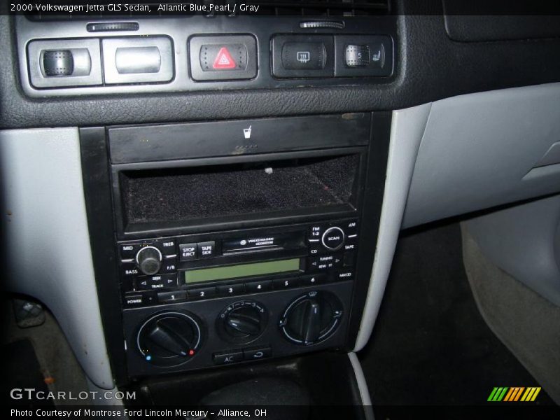 Atlantic Blue Pearl / Gray 2000 Volkswagen Jetta GLS Sedan