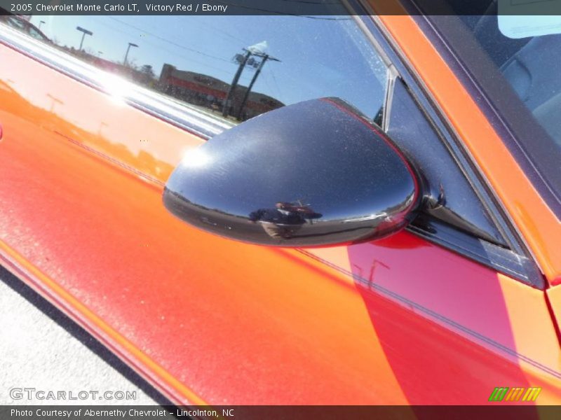Victory Red / Ebony 2005 Chevrolet Monte Carlo LT