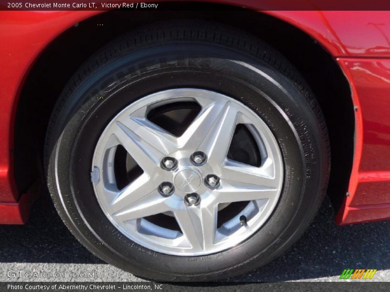 Victory Red / Ebony 2005 Chevrolet Monte Carlo LT