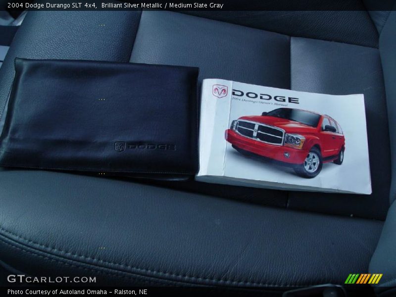 Brilliant Silver Metallic / Medium Slate Gray 2004 Dodge Durango SLT 4x4