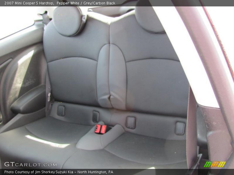 Pepper White / Grey/Carbon Black 2007 Mini Cooper S Hardtop