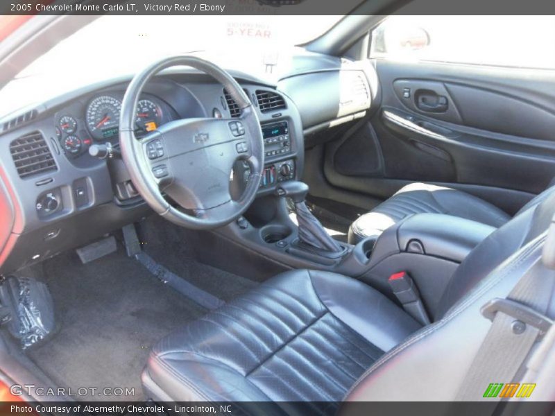 Victory Red / Ebony 2005 Chevrolet Monte Carlo LT