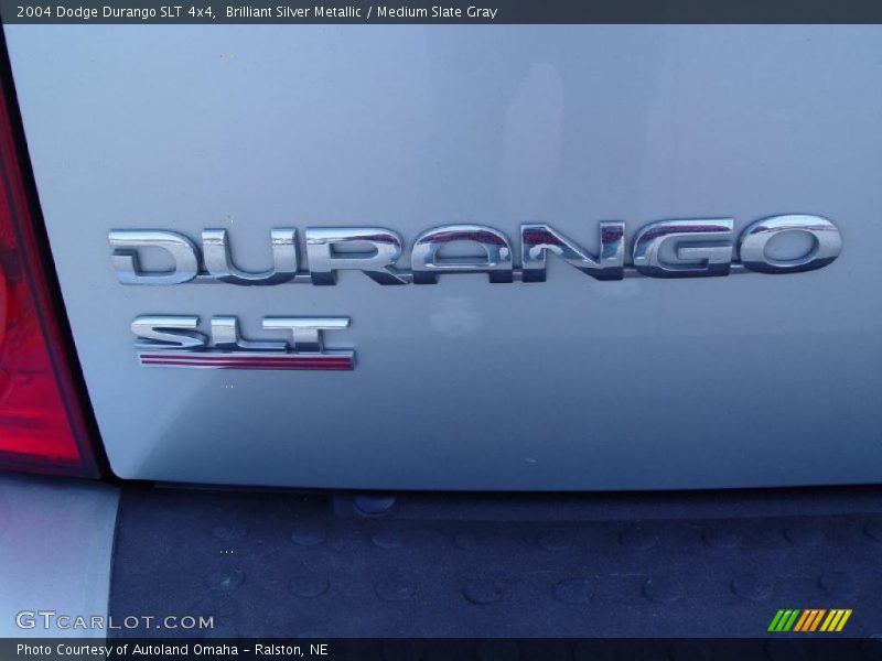 Brilliant Silver Metallic / Medium Slate Gray 2004 Dodge Durango SLT 4x4