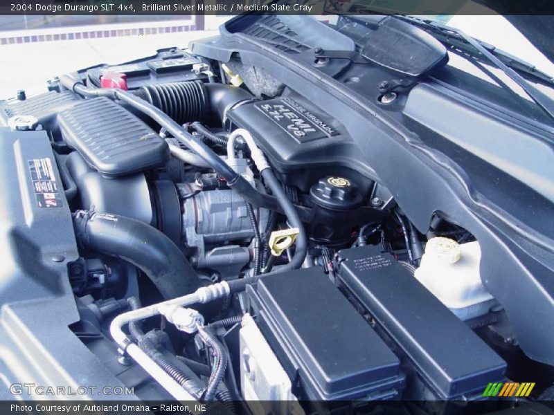 Brilliant Silver Metallic / Medium Slate Gray 2004 Dodge Durango SLT 4x4
