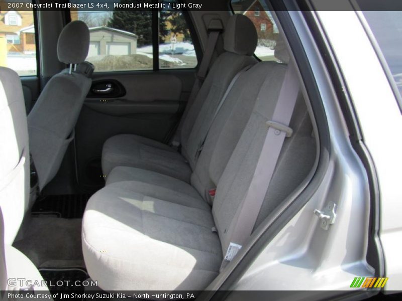 Moondust Metallic / Light Gray 2007 Chevrolet TrailBlazer LS 4x4
