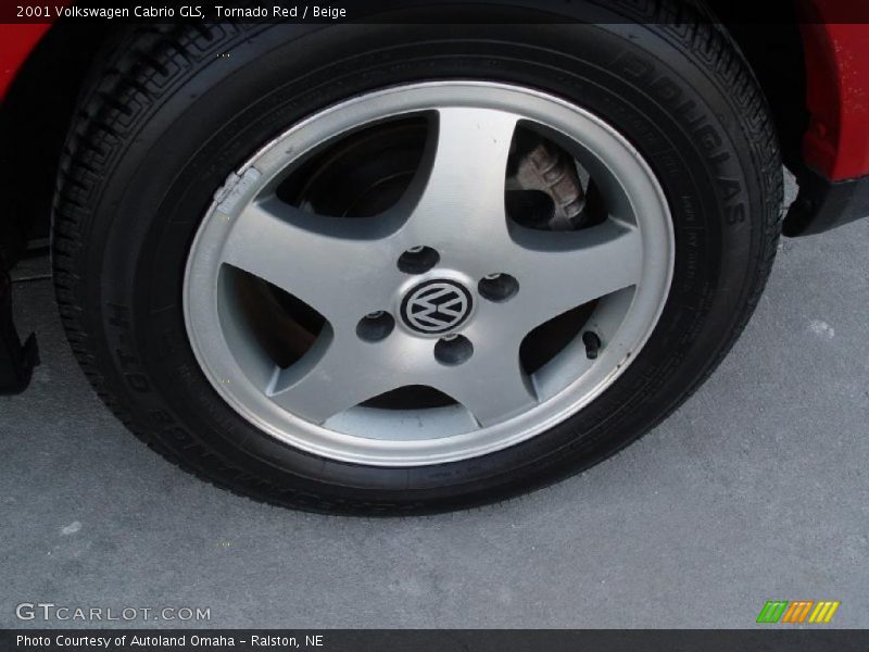Tornado Red / Beige 2001 Volkswagen Cabrio GLS