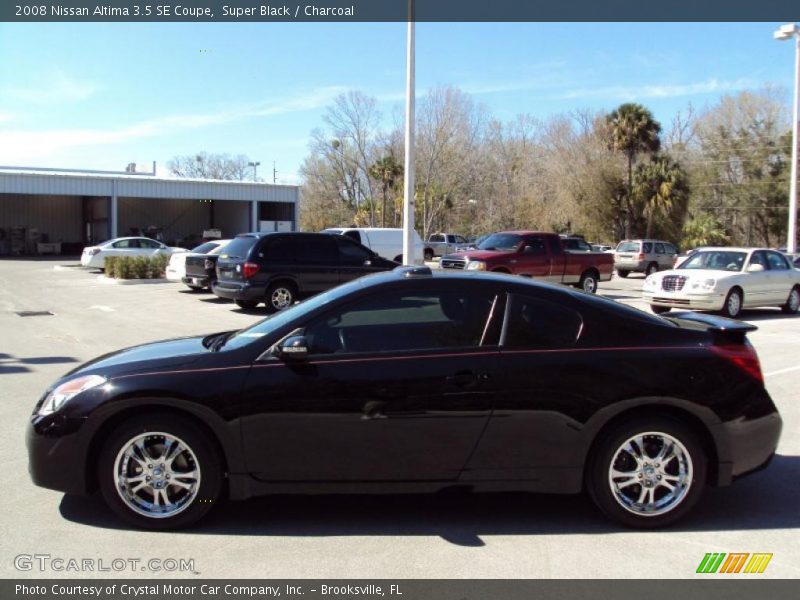 Super Black / Charcoal 2008 Nissan Altima 3.5 SE Coupe