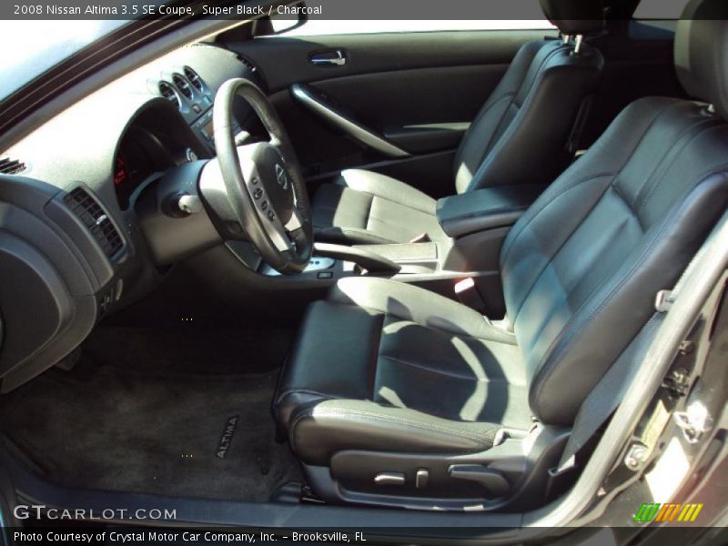 Super Black / Charcoal 2008 Nissan Altima 3.5 SE Coupe