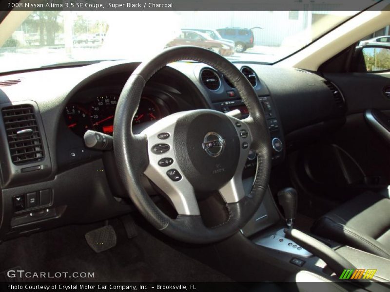Super Black / Charcoal 2008 Nissan Altima 3.5 SE Coupe
