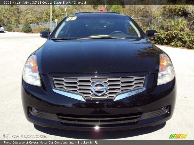 Super Black / Charcoal 2008 Nissan Altima 3.5 SE Coupe