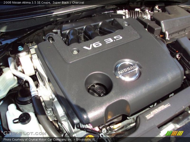Super Black / Charcoal 2008 Nissan Altima 3.5 SE Coupe