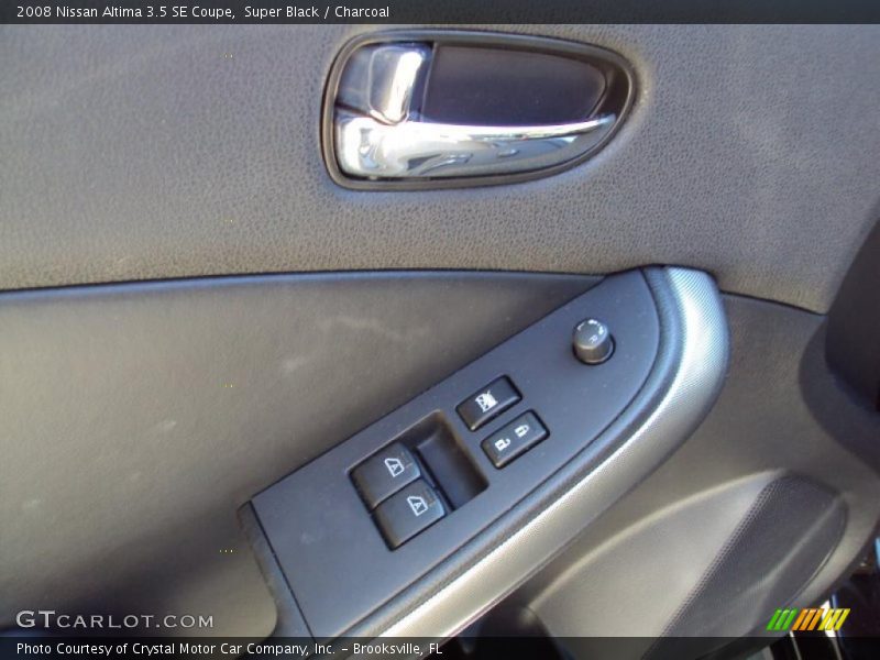 Super Black / Charcoal 2008 Nissan Altima 3.5 SE Coupe