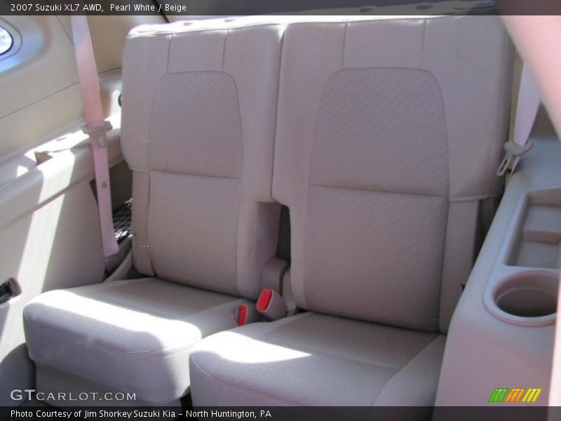 Pearl White / Beige 2007 Suzuki XL7 AWD