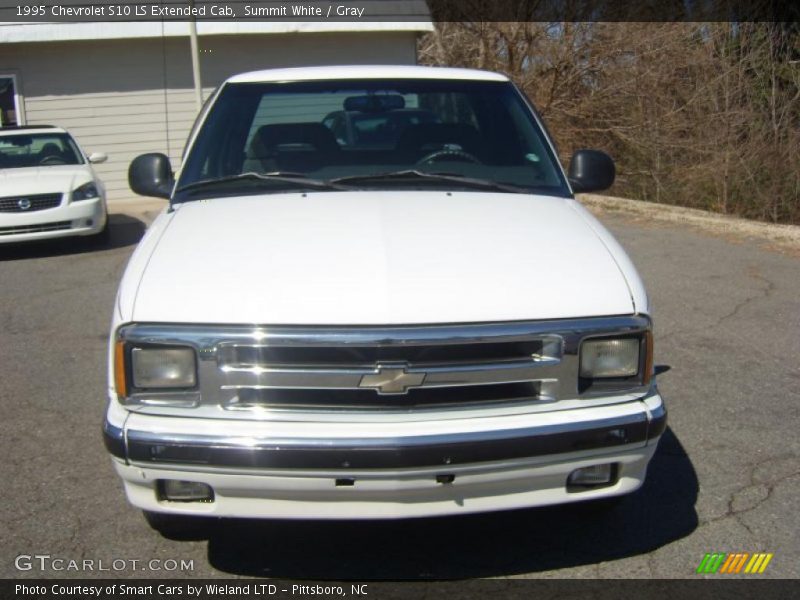 Summit White / Gray 1995 Chevrolet S10 LS Extended Cab