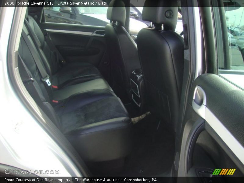 Crystal Silver Metallic / Black 2008 Porsche Cayenne GTS
