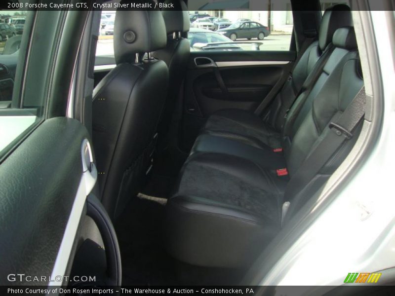 Crystal Silver Metallic / Black 2008 Porsche Cayenne GTS