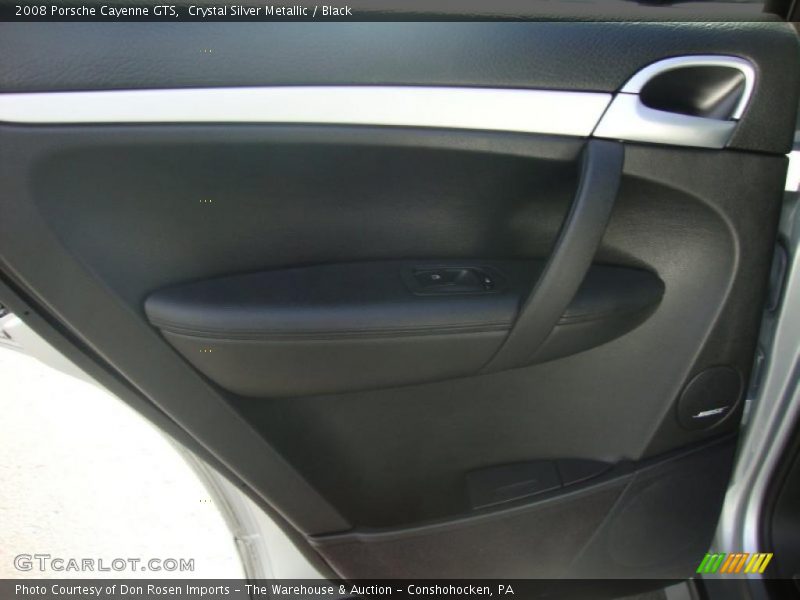Crystal Silver Metallic / Black 2008 Porsche Cayenne GTS