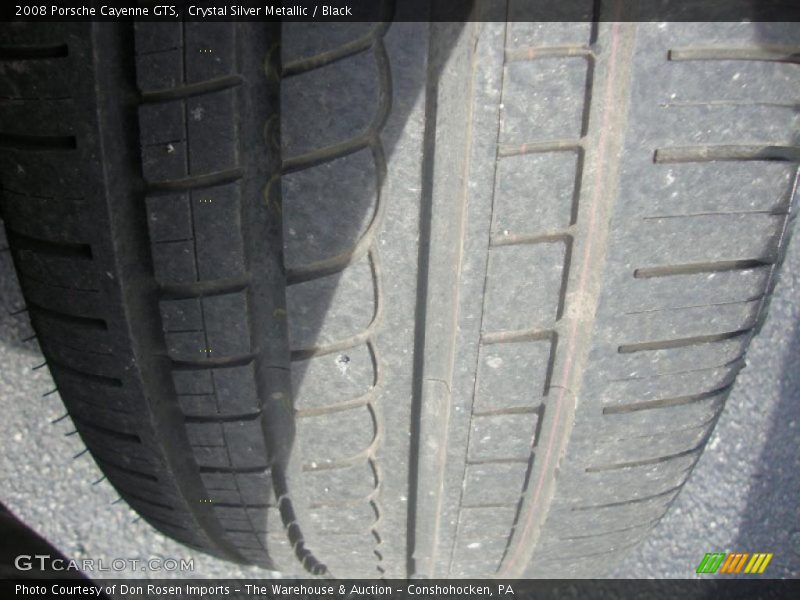 Crystal Silver Metallic / Black 2008 Porsche Cayenne GTS
