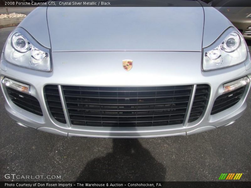 Crystal Silver Metallic / Black 2008 Porsche Cayenne GTS