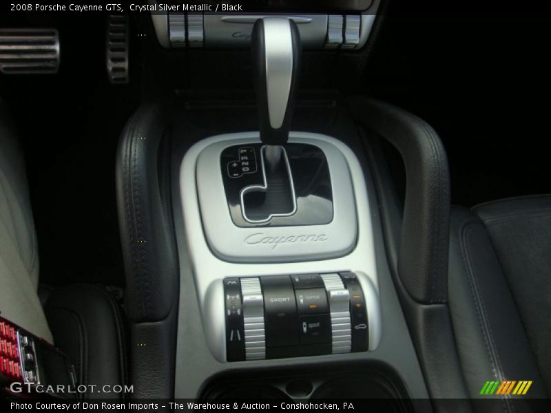 Crystal Silver Metallic / Black 2008 Porsche Cayenne GTS