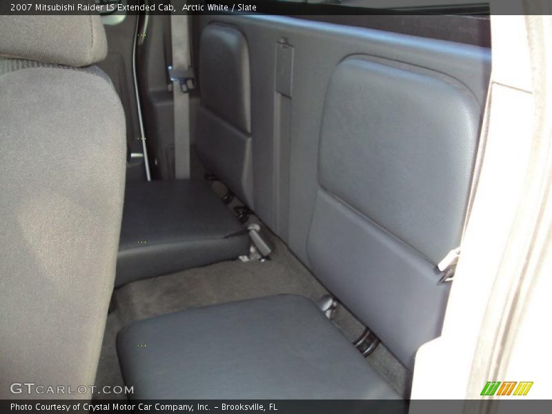 Arctic White / Slate 2007 Mitsubishi Raider LS Extended Cab